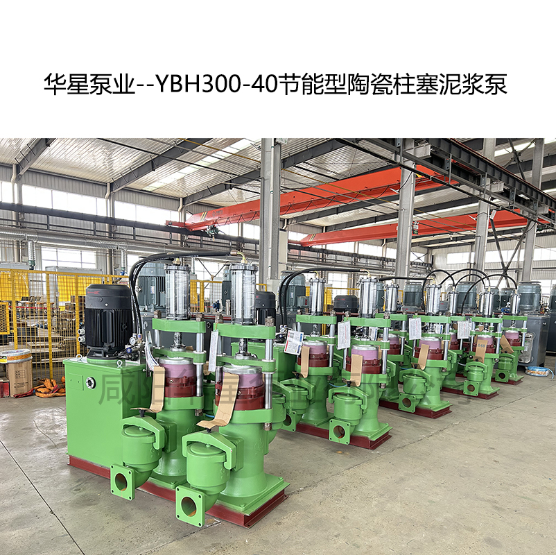 華星泵業(yè)--YBH300-40節(jié)能型陶瓷柱塞泥漿泵 華星泵業(yè)--YBH300-40節(jié)能型陶瓷柱塞泥漿泵