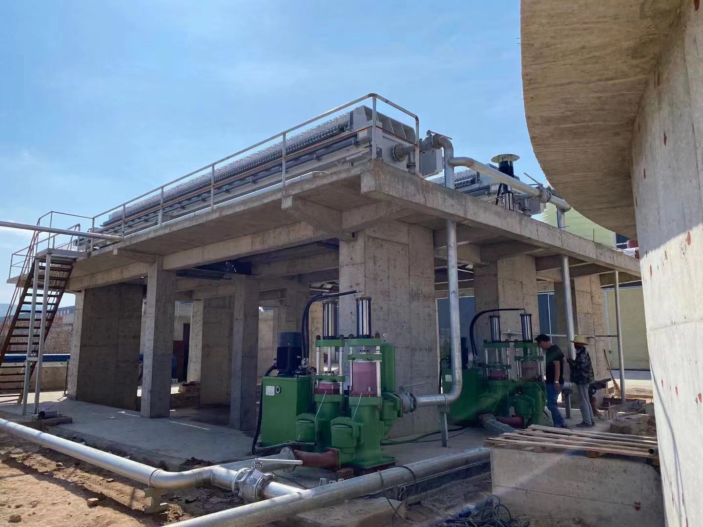 洗沙廠使用泵現(xiàn)場2